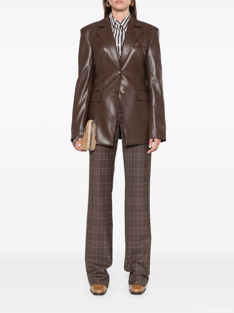 Affordable Stella Women McCartney trousers checked 0714